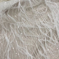 Remnant Feather Tulle (G3023) Ivory