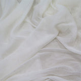 Ivory Remnant Silk Mesh