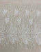 Remnant Embroidered Floral Tulle (LV12001) Ivory