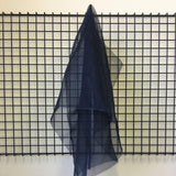 Remnant Silk Organza - Navy
