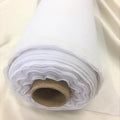 Remnant Polyester Tulle  White