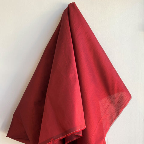 Polyester Dupion Garnet