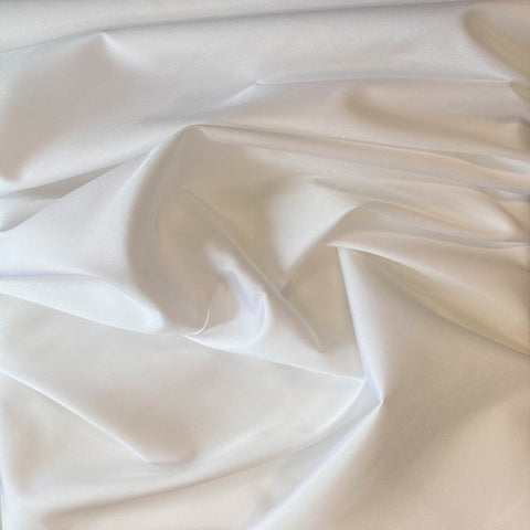 Remnant Polyester Zibeline White