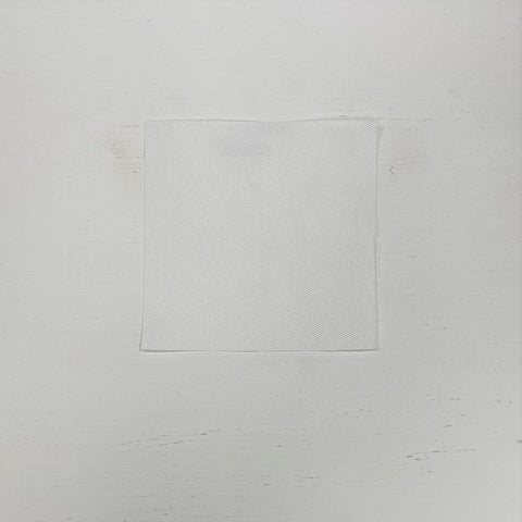 Remnant Polyester Zibeline White