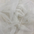 Recycled Silky Tulle Silk White