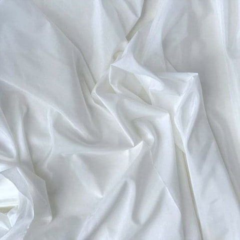 Silk Cotton Voile White