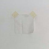 White Silk Cotton Voile — lightweight with a soft drape, a subtle texture and a low-sheen luster finish, 30% mulberry silk, 70% cotton, 137cm wide