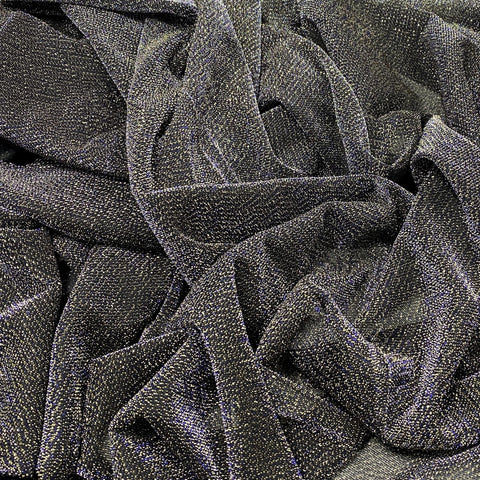 Remnant Metallic Mesh Knit (VO1980) Midnight