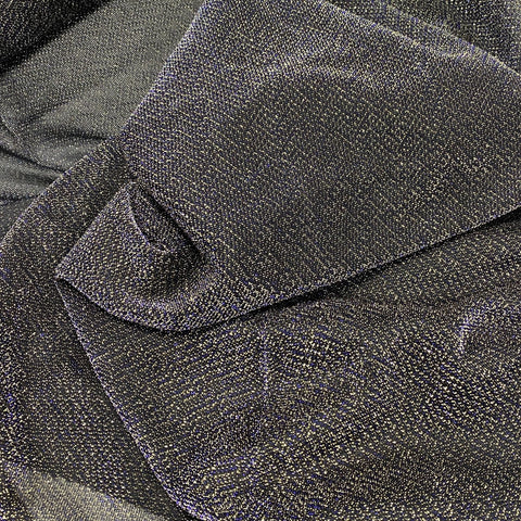 Remnant Metallic Mesh Knit (VO1980) Midnight