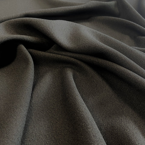 Wool Crepe - Black