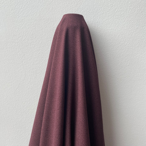 Wool Crepe - Maroon
