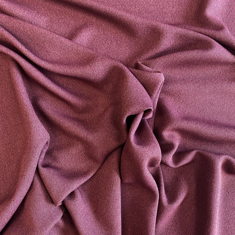 Wool Crepe - Maroon