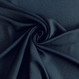 Navy Wool Crepe — a medium-weight wool-blend crepe suiting with a soft handle, 137cm wide