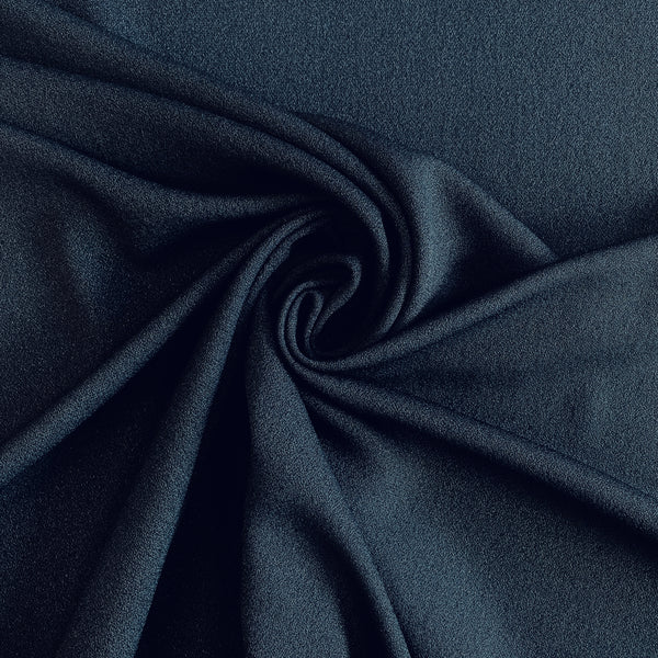 Wool Crepe - Navy
