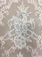 Fine corded lace (1268) Ivory