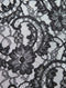 Fine corded lace (1303) Black