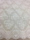 Fine floral lace (1323) Ivory