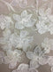 3D Embroidered tulle (1361) Ivory