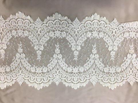 Beaded Lace Trim (1375bt) Ivory