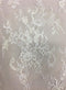 Floral Corded Lace (1379) Ivory