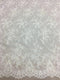 Floral Corded Lace (1379) M.Ivory