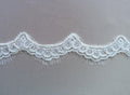 Corded Lace Trim (1391T) Light Ivory