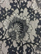 Fine Floral Lace (1428) Black