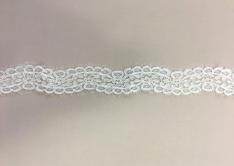 Corded Lace Trim (1482t) Ivory