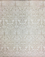 Ivory Paisley Floral Guipure Lace — featuring Guipure motifs, 140cm wide