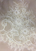 Fine Corded Lace Trim (1524t) Ivory