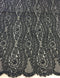 Fine Corded Lace (1526) Black