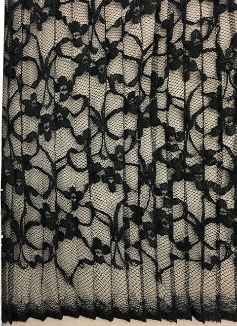 Pleated Lace (1564) Black