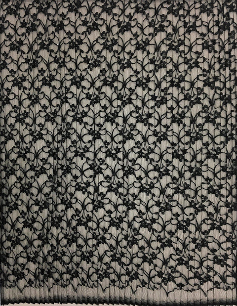 Pleated Lace (1564) Black