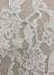 Corded Beaded Floral Lace (1575BD) Ivory