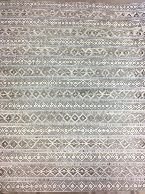 Fringed Guipure Lace (1596) Ivory