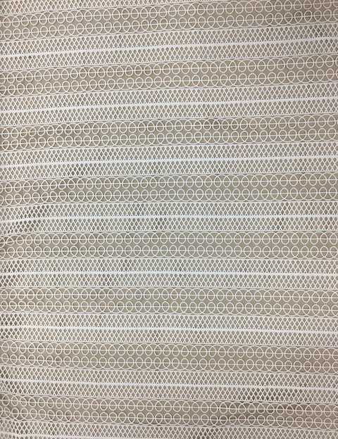 Linear Guipure Lace (1622) Ivory