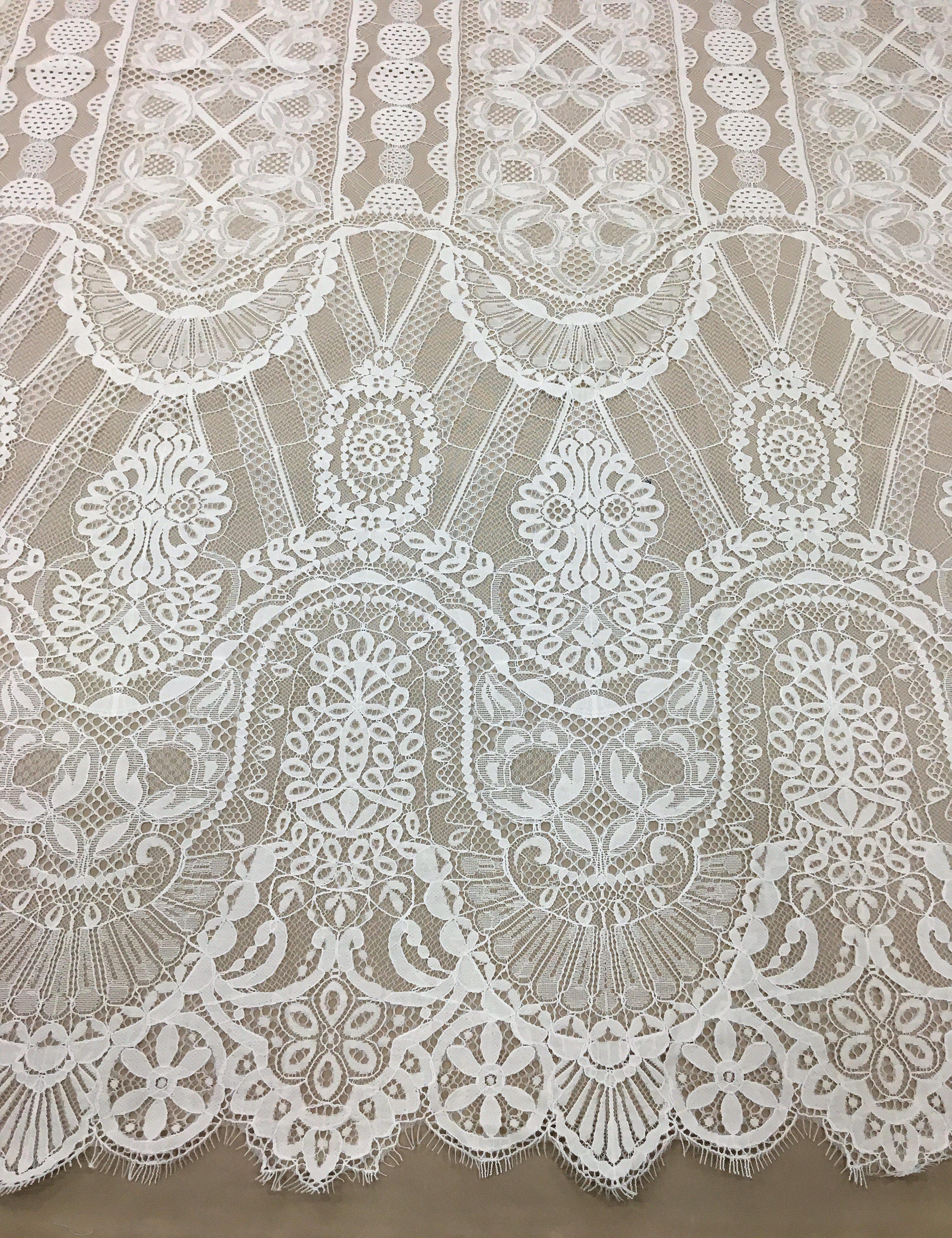 16226 Ivory Lace, Wholesale Fabric Australia