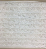 Geometric Stretch Lace (1630) Ivory