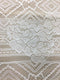 Geometric Stretch Lace (1630) Ivory