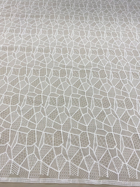 Geometric Lace (1639) Ivory