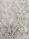 Leafy Guipure Lace (1640) Ivory