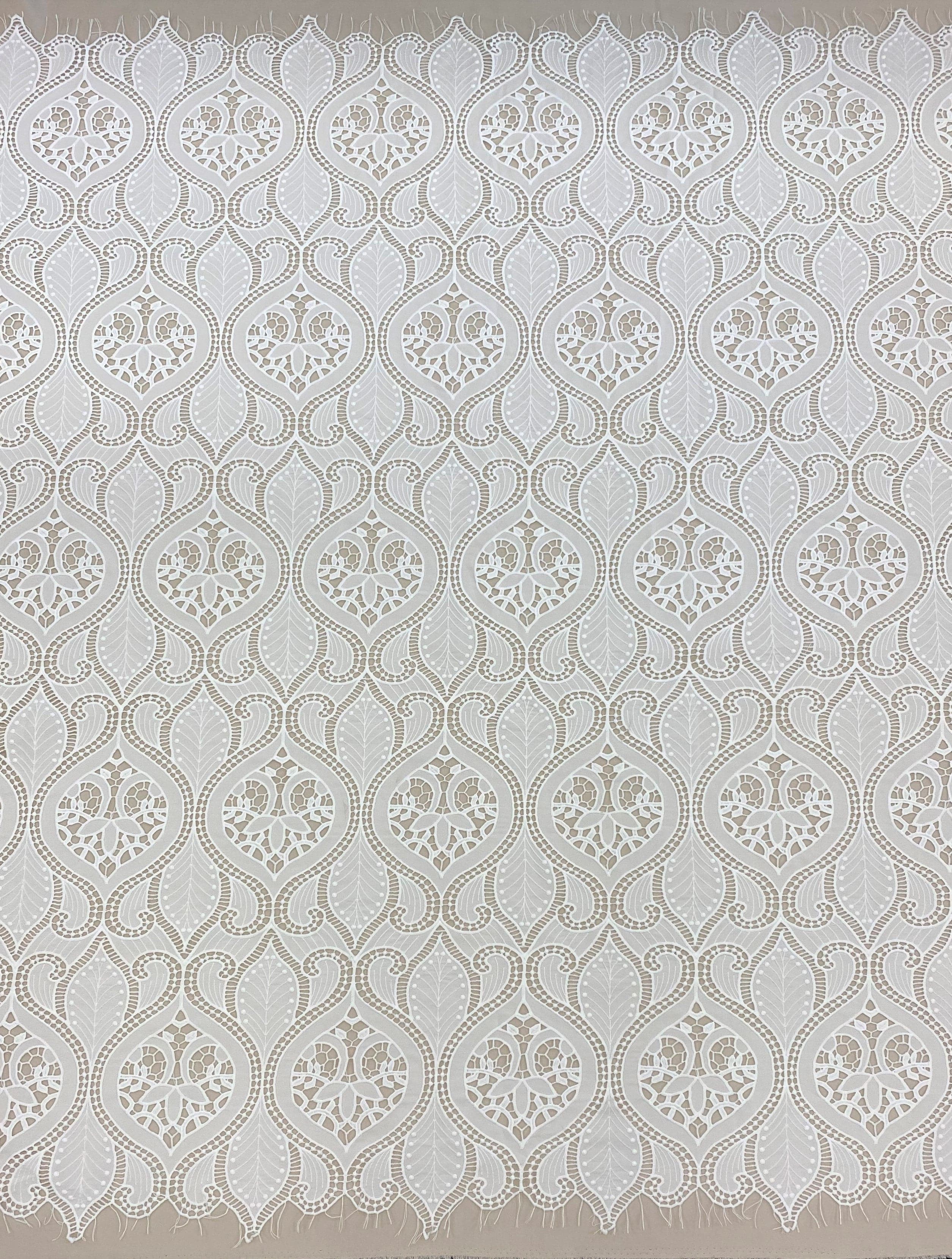 Embroidered Cutwork (1644) - Ivory
