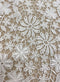 Floral Guipure Lace (1645) Ivory