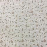 Ivory Embroidered Cutwork — featuring a floral cutwork design, 100% polyester, 130cm wide