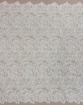 Paisley Guipure Lace (1652) Ivory