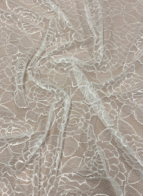 Fine Rose lace (1653) Ivory