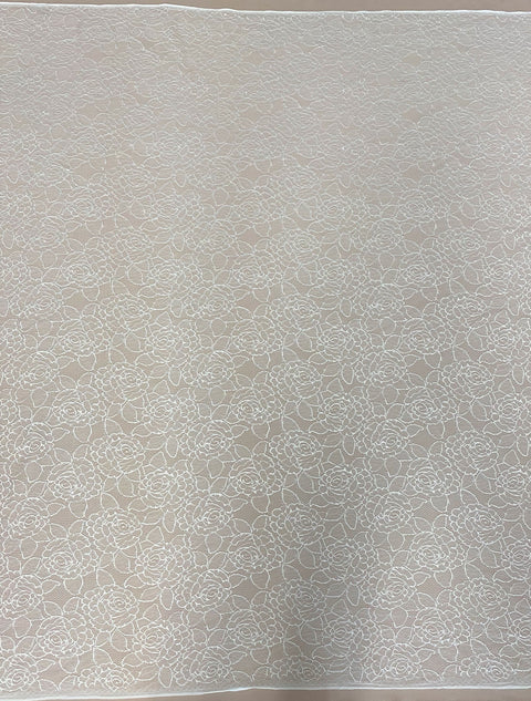 Fine Rose lace (1653) Ivory