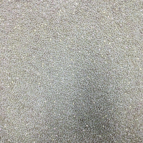 Sequin Georgette (K20209) White