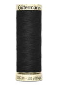 Gutermann Polyester Thread 100m #000 Black