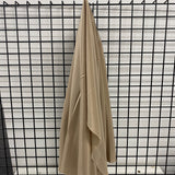Pancake Crepe De Chine — lightweight with a low-sheen matte finish and a soft, fluid drape, 100% mulberry silk, 137cm wide